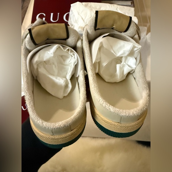 GUCCI WOMEN SCREEN SNEAKER MULE - Picture 11 of 16